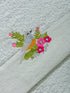 LC Waikiki Floral Embroidered Cotton Face Towel 50x80 cm